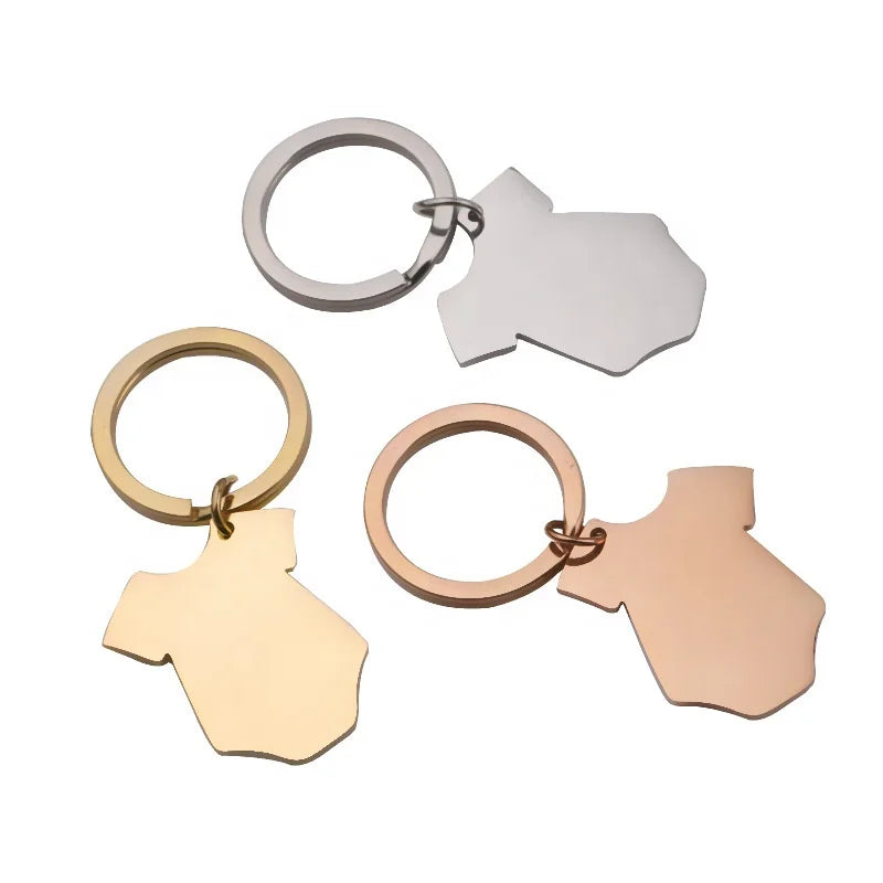 Custom Metal Keychains Wholesale | 50-Piece MOQ | Pantone Color