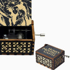 Wooden Hand-Cranked Music Box | Howl's Moving Castle | 10 MOQ | Custom