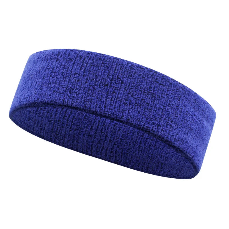 5.5cm Wide Spandex Yoga Headband with Custom Print | Sweat Absorption for Workout