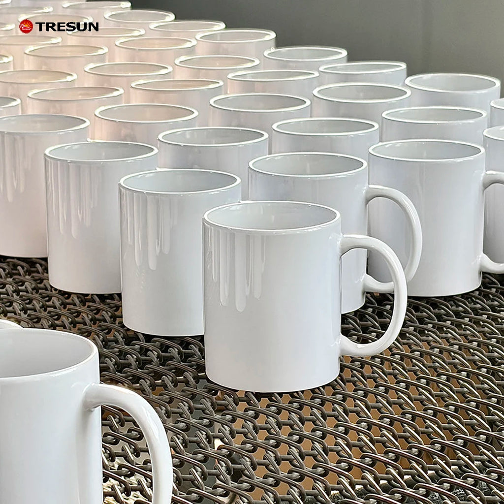 Custom Holiday Ceramic Mugs | 11oz White | 5,000 MOQ | 7-Day Lead