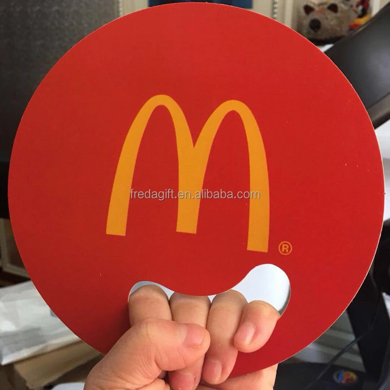Cheap Custom Mini Plastic PP Promotional Fan with Logo | Any Shape