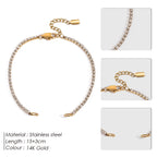 316L Stainless Steel Paperclip Chain | 14K Gold Plated | MOQ 1