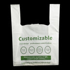 Custom Logo HDPE Shopping Bags | Reusable Supermarket Bags