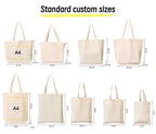 Custom Canvas Tote Bags with Logo | Eco Friendly MOQ 50