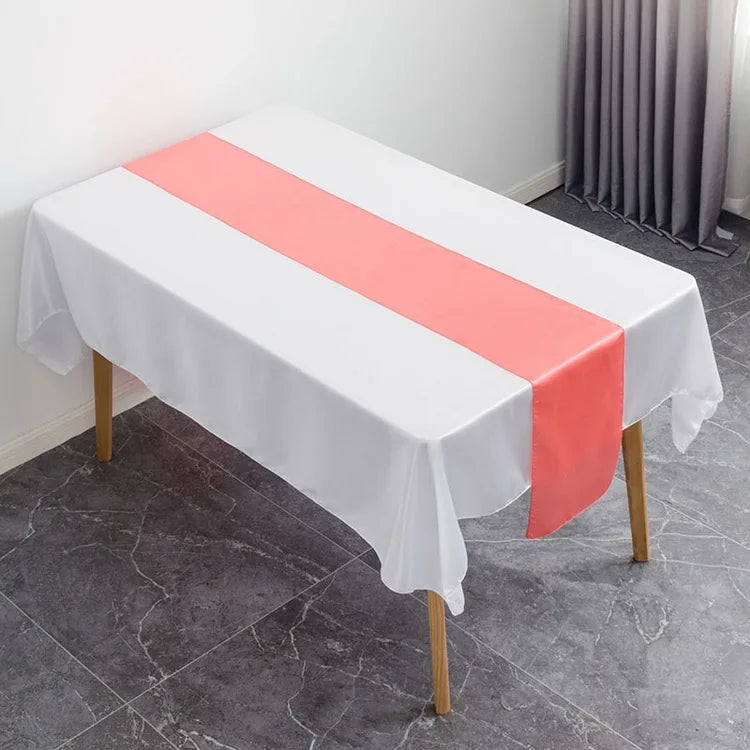 Satin Table Runners | 12×108 Inch | Stocked | MOQ 10