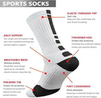 Custom Basketball Sport Socks with Logo | Bulk MOQ 100