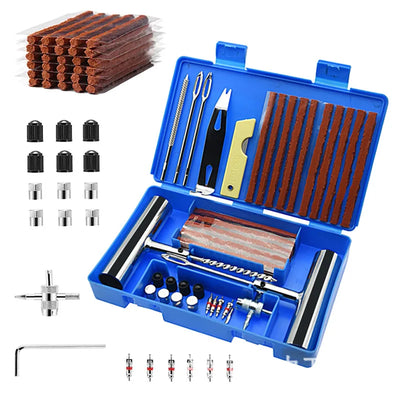 58Pcs Tire Repair Tool Kit with Case | MOQ 1 pc