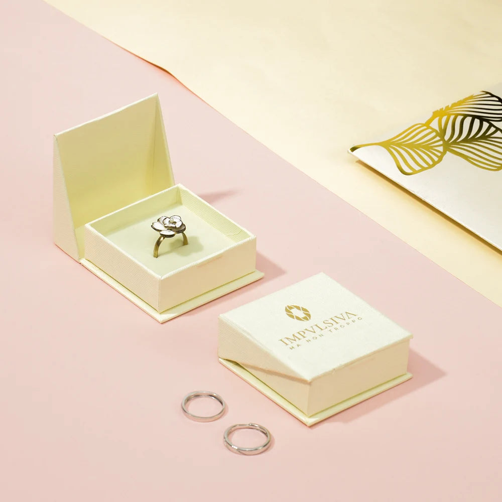 Custom Jewelry Packaging Boxes with Logo — Eco-Friendly Drawer & Magnetic Closure