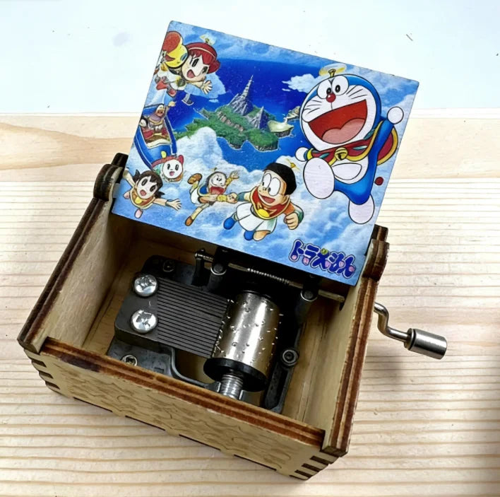 Custom Wooden Music Boxes with Logo – 10 MOQ, 18-Second Play
