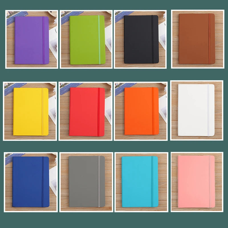 Custom PU Leather Notebooks with Logo | 50-Piece MOQ