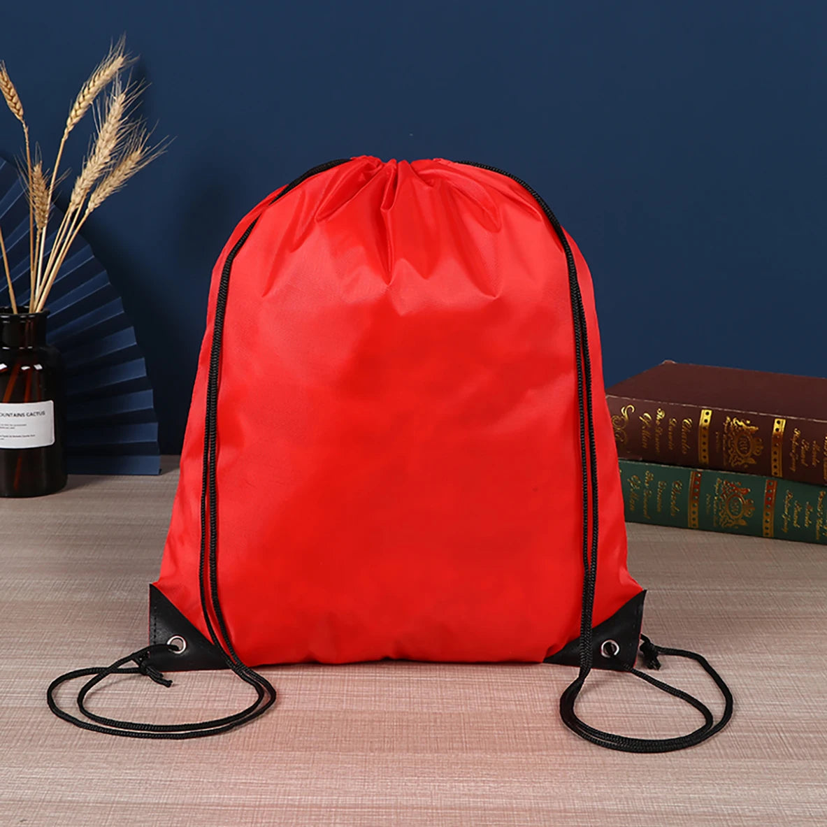Custom Polyester Drawstring Bag | Promotional Gym Backpack