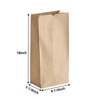 Custom Kraft Paper Bags 100% Recycled | Logo Printing | Restaurant Takeout