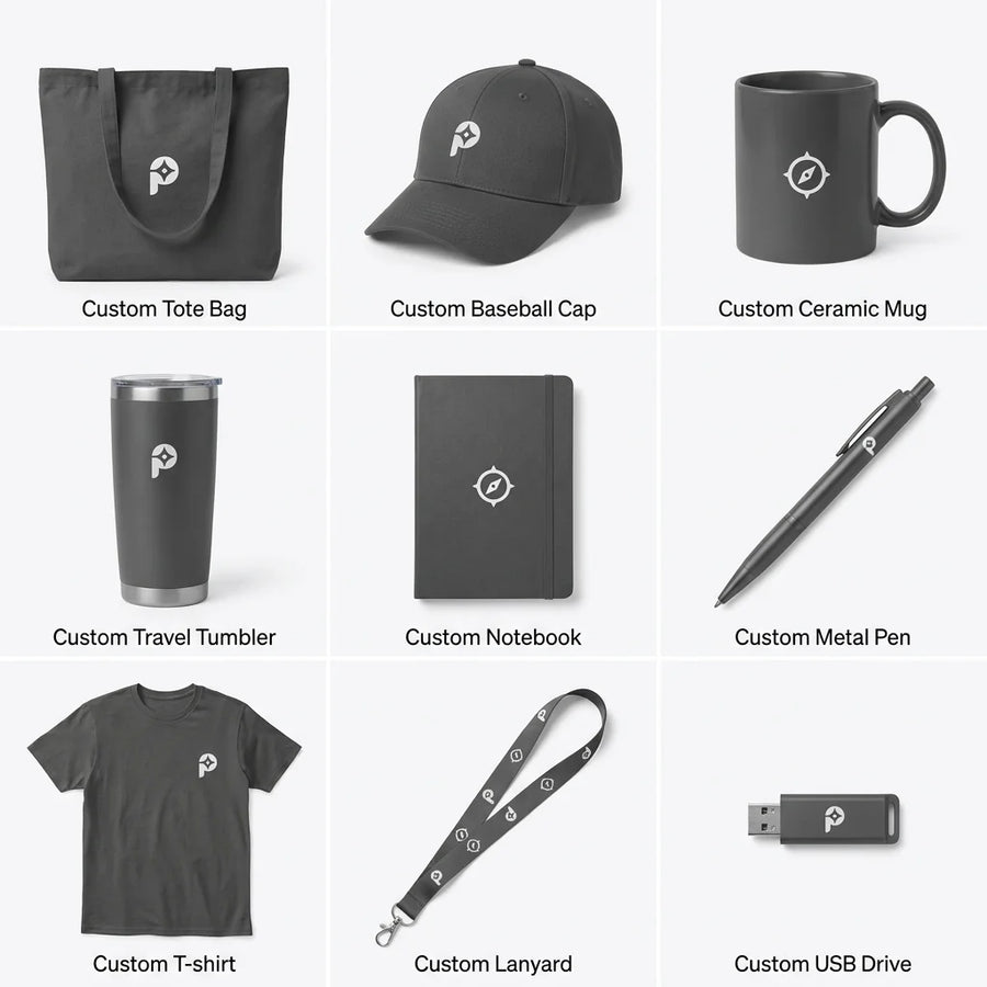 Promotional Gift Bundle with Logo | 48-Hour Mockup | 7-10 Day Turnaround
