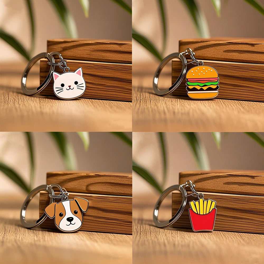 Custom Metal Keychain – Personalized Logo Keyrings for Brand Promo & Gifting