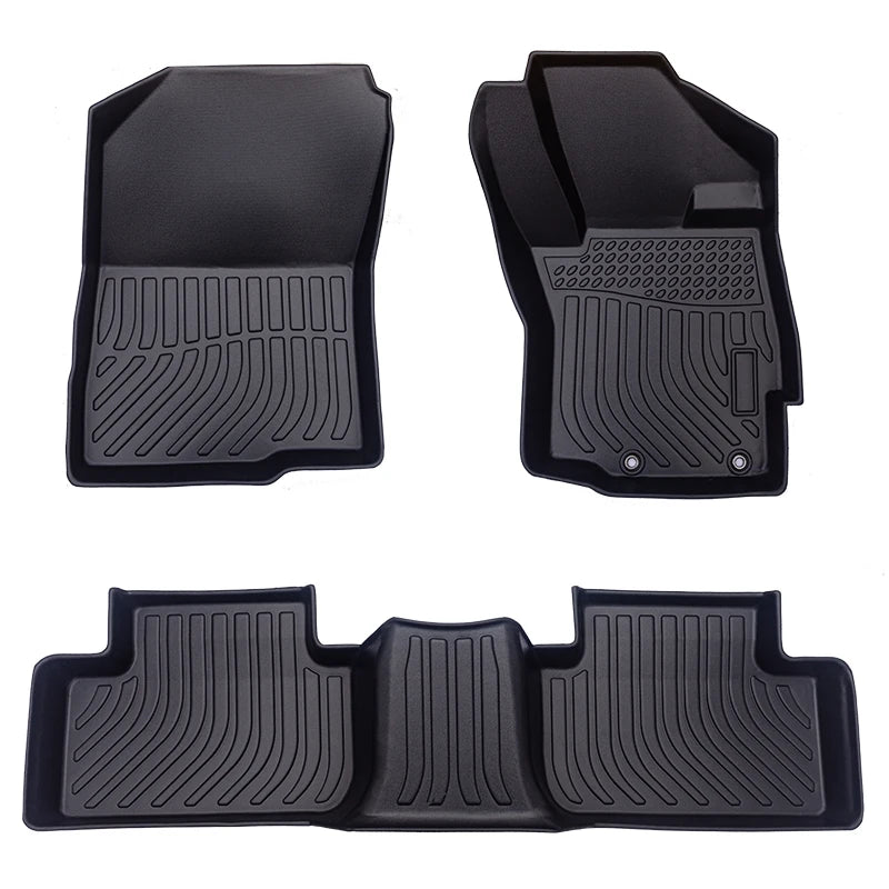 Honda Pilot 2023 Custom Fit All-Weather TPE Floor Mats