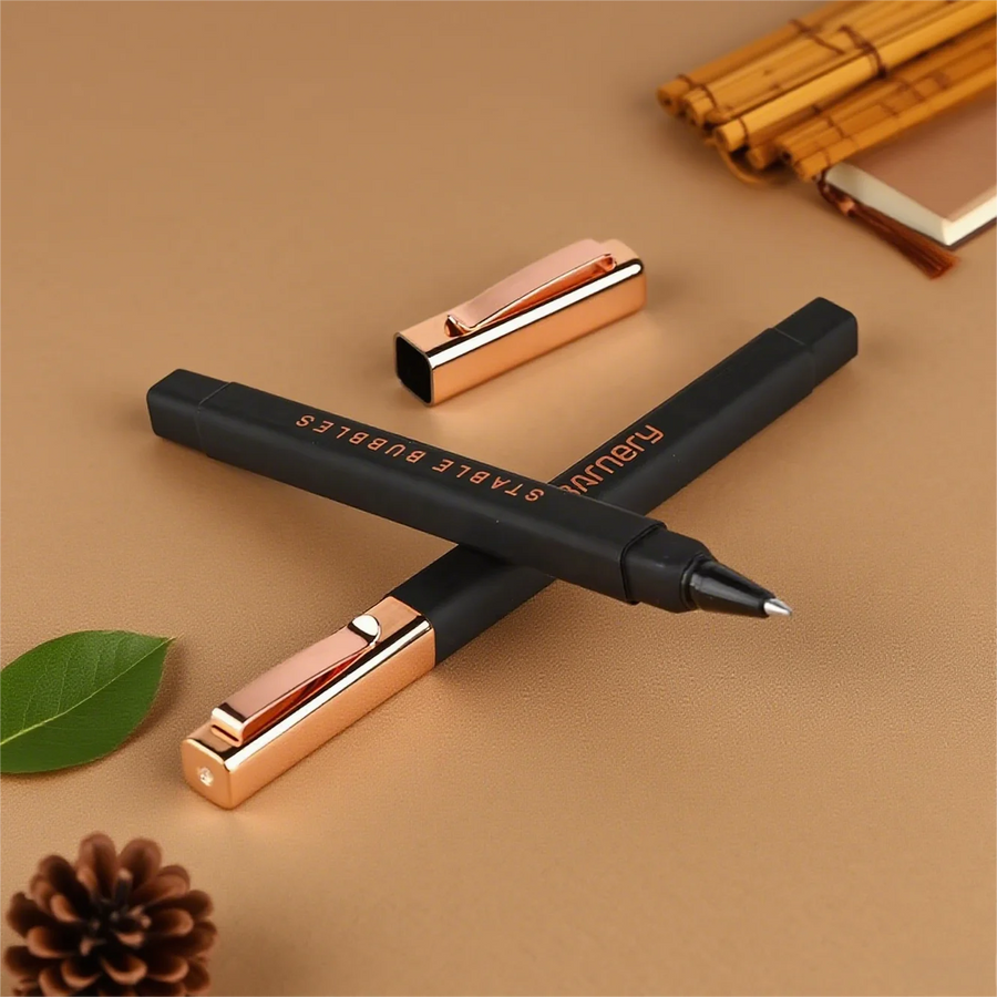 Custom Square Metal Ballpoint Pen with Logo | MOQ 500