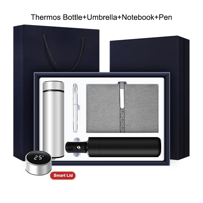 Custom Corporate Executive Gift Set with Logo - The Ultimate Welcome Bundle