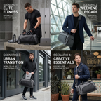 Waterproof Sports Bag | Separate Shoe Compartment | 1 MOQ | Custom Logo