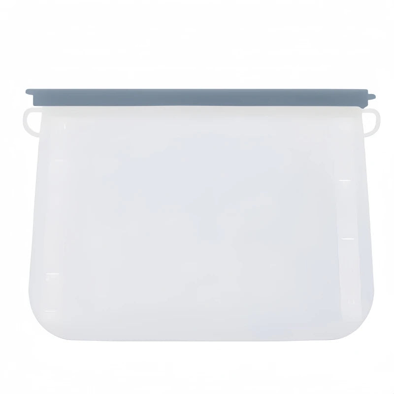 Custom Platinum Silicone Food Bags with Logo | LFGB FDA Certified
