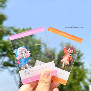 Custom Acrylic Photo Cards | No MOQ & 10-Day Lead Time | Kpop Anime Business Cards | Transparent