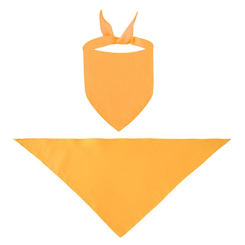 Pet Triangular Bandanas — 15 Colors, 2 Pcs MOQ, Sublimation Printing