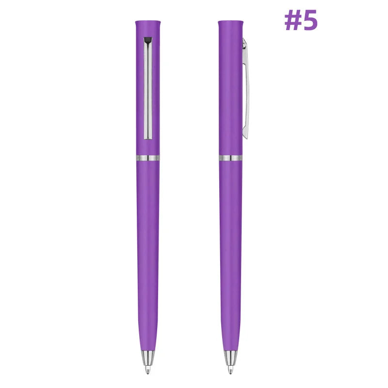 Custom Ballpoint Pens with Logo – 100 MOQ, UV Printing, 6g