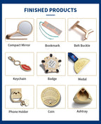 Custom Metal Fridge Magnet Souvenir | MOQ 500 Pcs