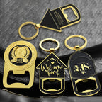 Custom Zinc Alloy Bottle Opener Keychain | 2D 3D Logo