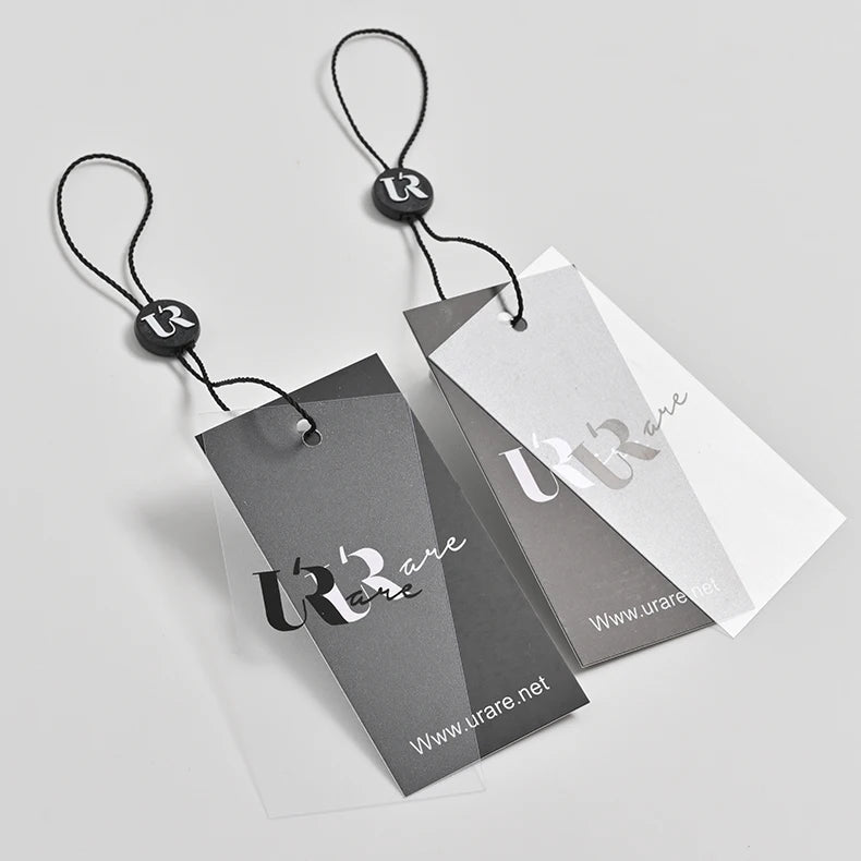Custom Recycled Hangtags with Logo | MOQ 200 Pcs