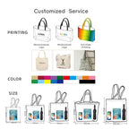 Custom Canvas Tote Bags with Logo – 100 MOQ, $1/Logo, 21-Day Lead