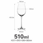 Vintage Crystal Wine Glasses: 500 MOQ, 14-Day Lead, LFGB Certified | Custom 500-1000ml Goblets