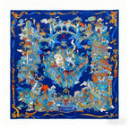 Custom 100% Real Silk Scarves | Digital Printing | 50 Pcs MOQ | Luxury Corporate Gifts