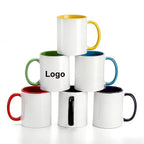 Custom 350ml Ceramic Mug | FDA/CE Certified | 36 MOQ | Sublimation