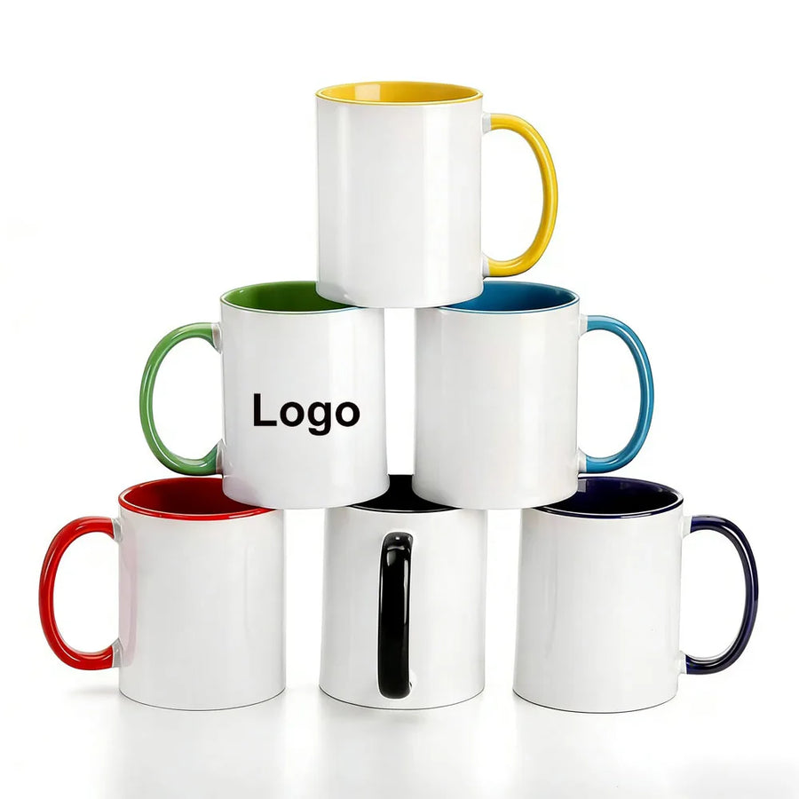 Custom 350ml Ceramic Mug | FDA/CE Certified | 36 MOQ | Sublimation