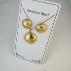 Custom 18K Gold Plated Stainless Steel Jewelry Set | MOQ 2