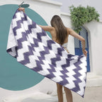 Custom Microfiber Beach Towels: 50 MOQ, 7-Day Lead, Quick-Dry | Sand-Free Personalized Towels