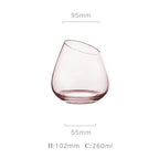 Pink Champagne Glasses | Flamingo Style Wine Goblets