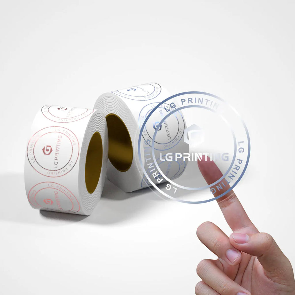 Custom Vinyl Sticker Labels with Logo Printing | MOQ 10,000