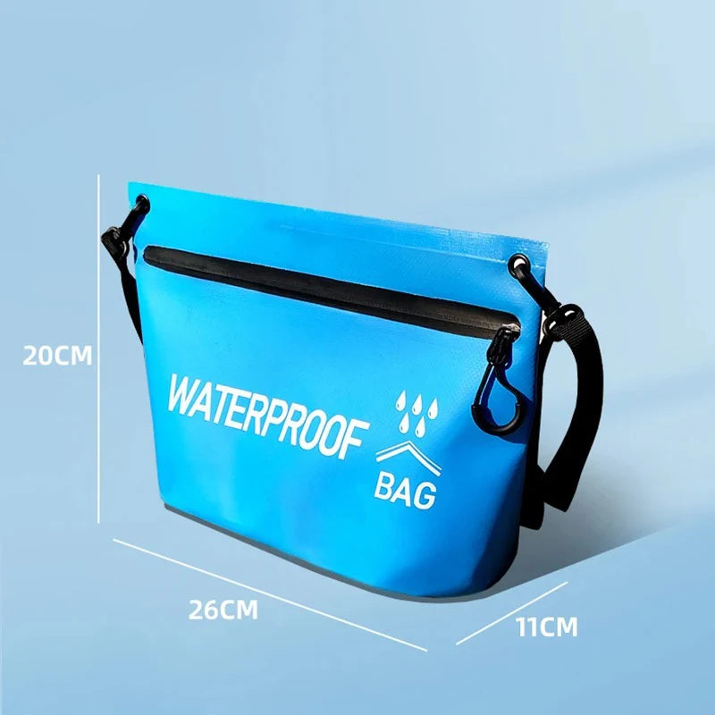Custom 500D PVC Dry Bag: 1,000 MOQ, 15-Day Production | Waterproof Travel & Swimming Bags