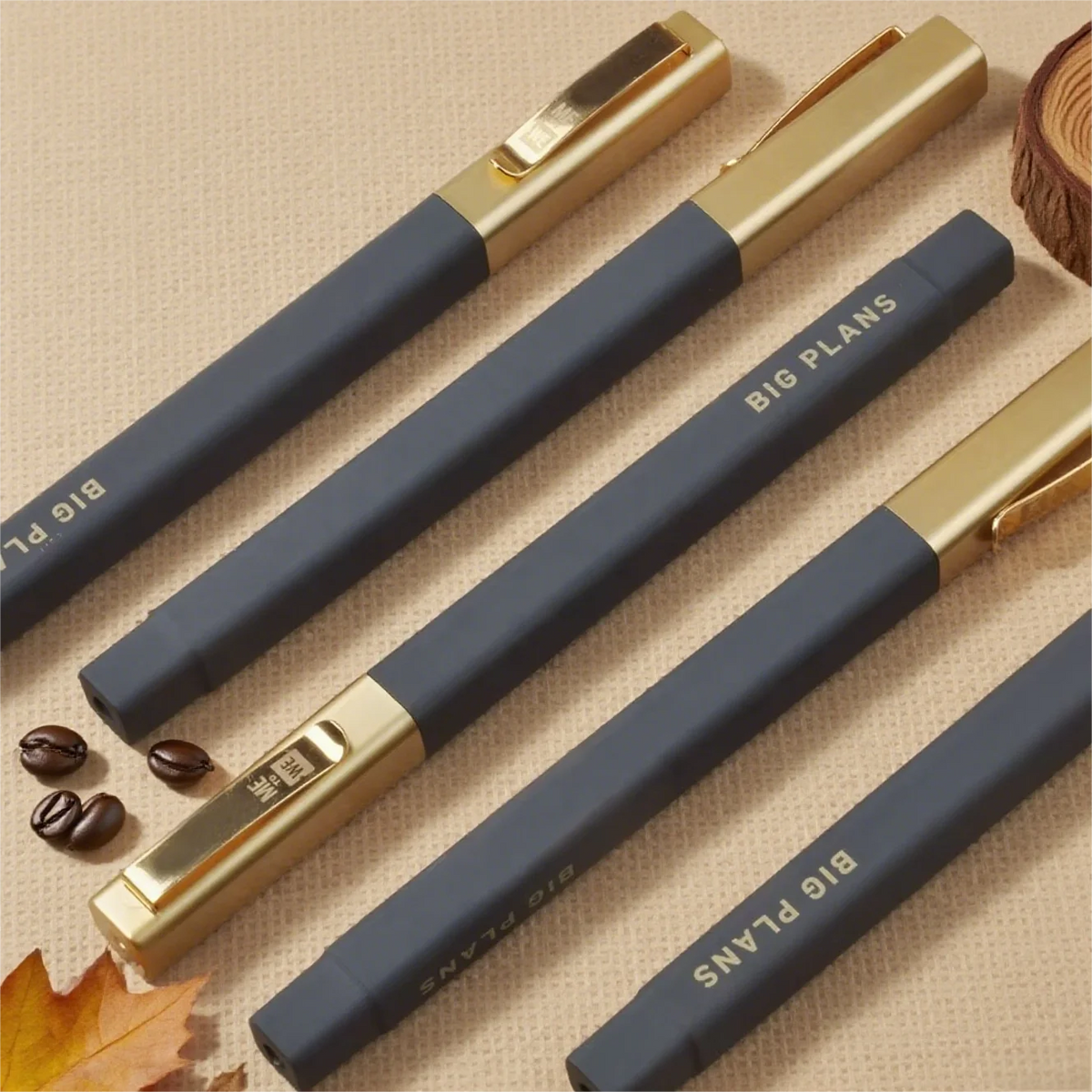 Custom Square Metal Ballpoint Pen with Logo | MOQ 500