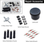 50-Piece Custom Tire Repair Tool Kit with Logo | MOQ 1 pc