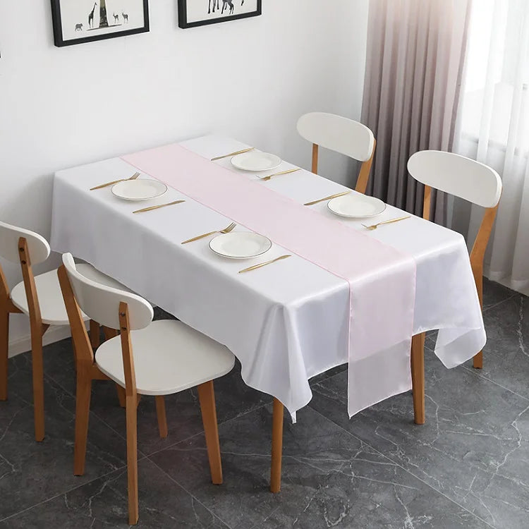 Satin Table Runners | 12×108 Inch | Stocked | MOQ 10