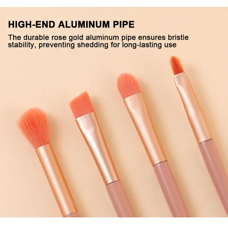 Custom 8-Piece Makeup Brush Set with Logo | 3,000 MOQ
