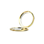 Double-Sided Magnifying Mirrors with Logo | Metal Frame | MOQ 10 pcs