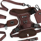 Custom Dog Harness Set | No-Pull Reflective | 20 MOQ | Logo $1.50