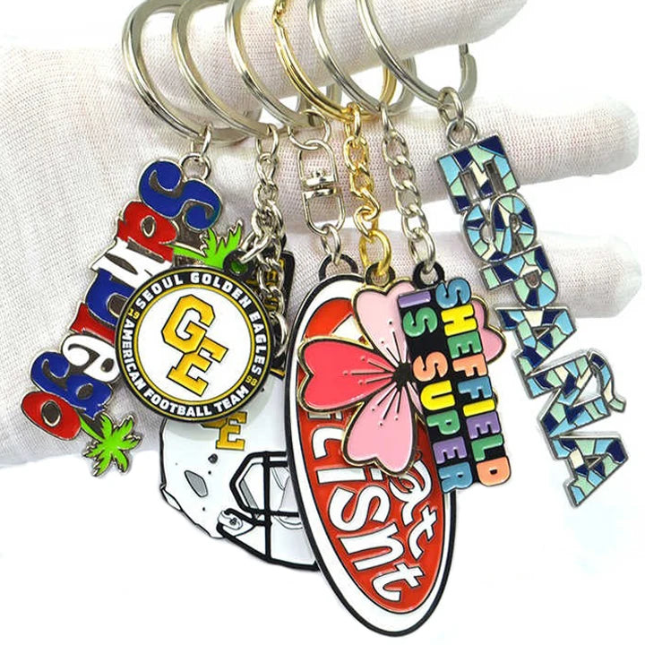 Custom Metal Keychain – Personalized Logo Keyrings for Brand Promo & Gifting