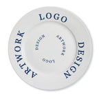 Custom Ceramic Dinner Plates: 120 MOQ, 35-Day Lead, On-Glazed | Wedding & Restaurant Tableware Sets