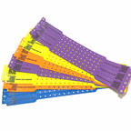 Custom Vinyl Wristbands 100 MOQ | Waterproof PVC ID Bracelets for Events