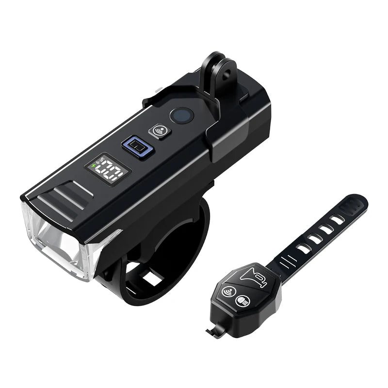 Night Sensor Power Display Bike Light | Custom Bicycle Rechargeable