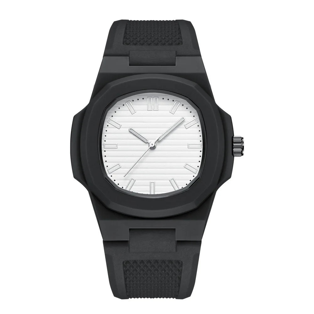 Custom Silicone Strap Watch with Logo | 300 MOQ | Plastic